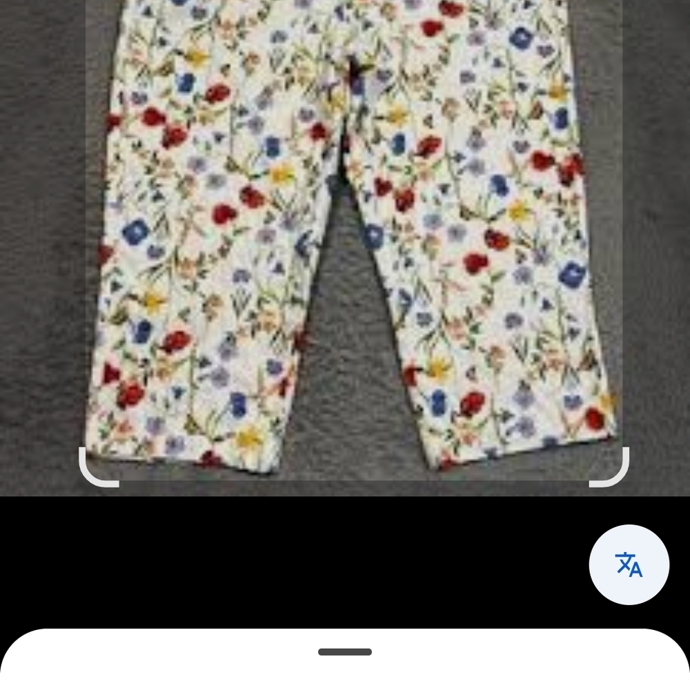 St. John's Bay  Floral Capri- Multicolor